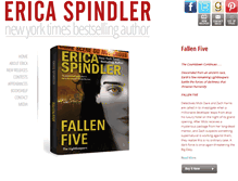 Tablet Screenshot of ericaspindler.com